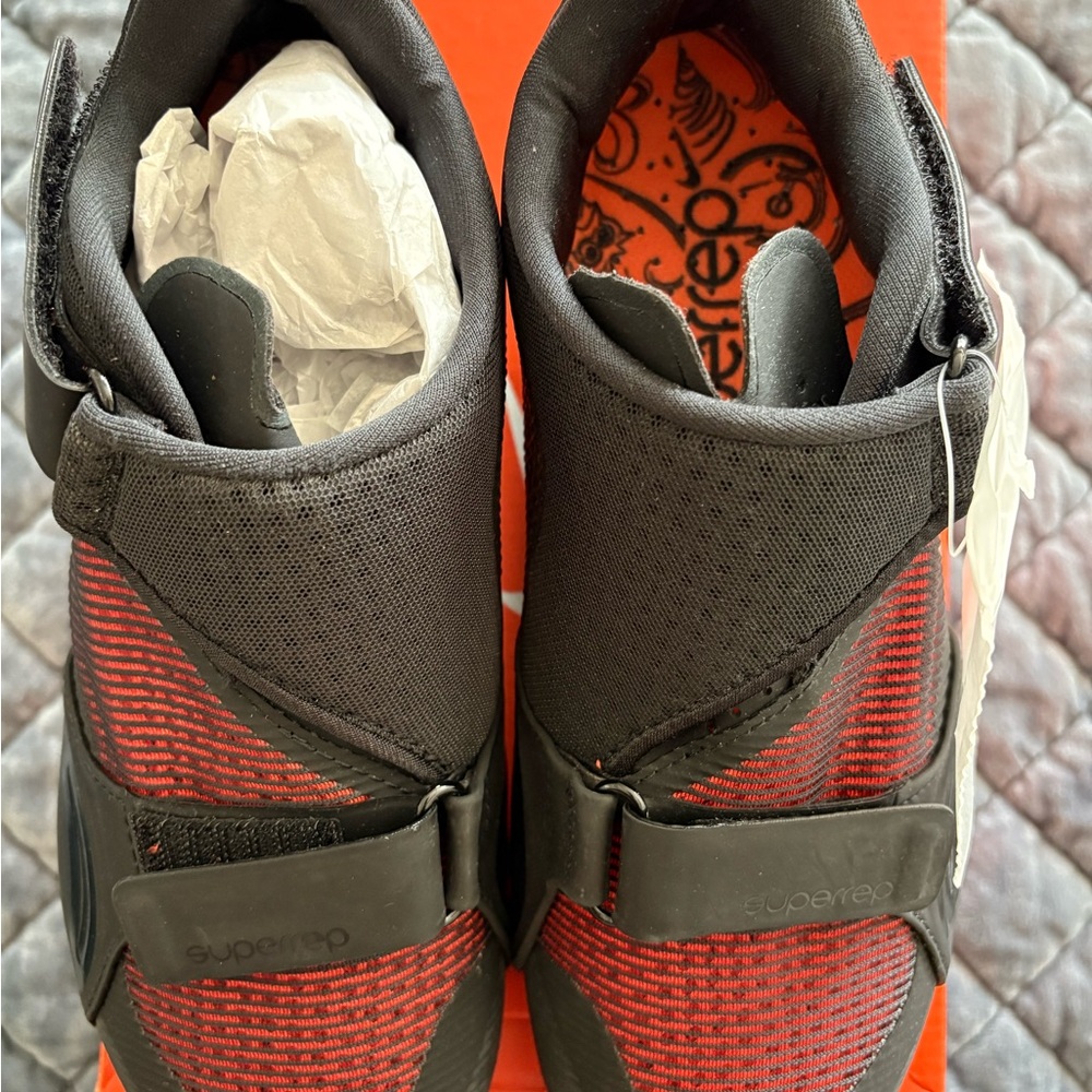 Black and Red Athletic Shoes